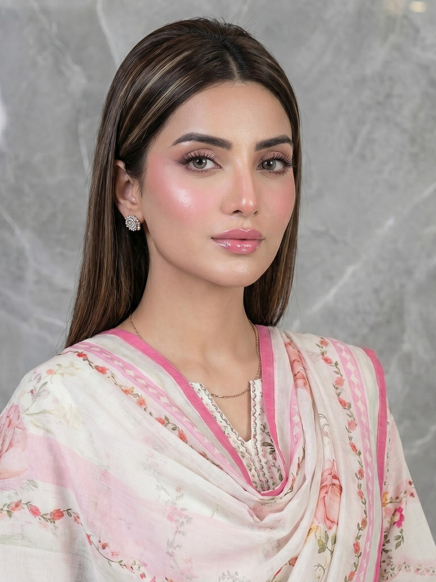 Salitex Unstitched Printed Lawn 3 Piece Suit SSW6U3P421 Summer Collection