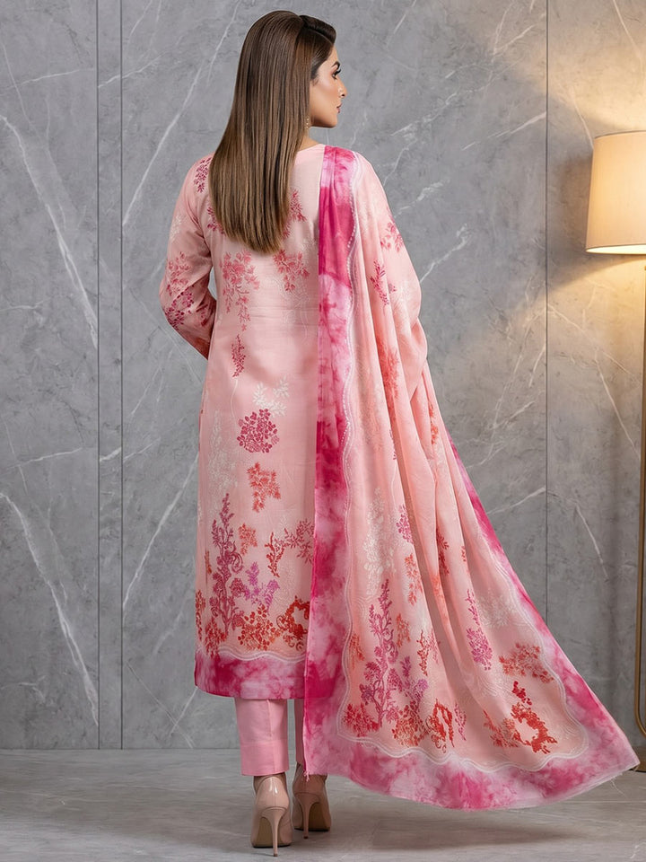 Salitex Unstitched Printed Lawn 3 Piece Suit SSW6U3P418 Summer Collection