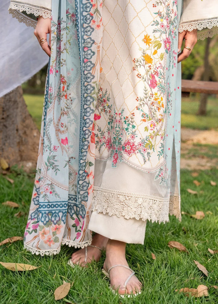 Chandan Nagri RTW Embroidered Lawn 3 Piece Suit Oree Skye - Casual Collection