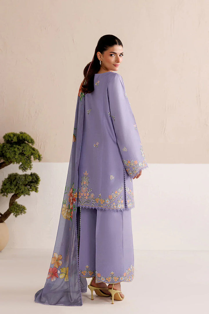 Mistfall by Panache Apparel RTW Embroidered Cotton 3 Piece Suit noera Eid Collection