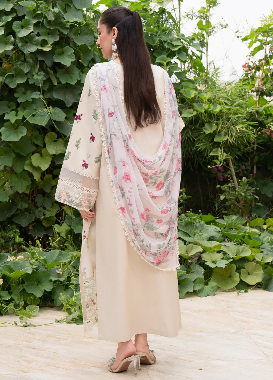 Chandan Nagri RTW Embroidered Lawn 3 Piece Suit Mirae-Noor - Casual Collection