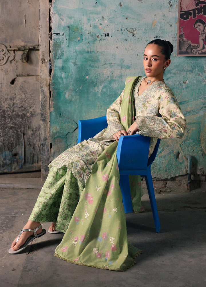 Nissa by RajBari Unstitched Embroidered Viscose 3 Piece Suit RB26UNV D-06 - Winter Collection