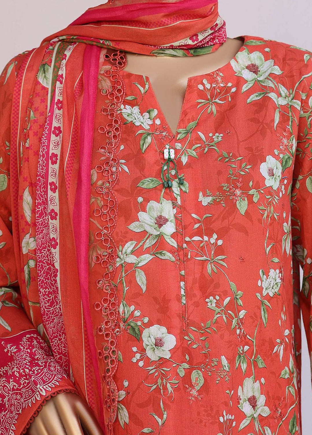 Satranga by HZ Textiles Unstitched Printed Lawn 3 Piece Suit HZ26USL SEC-1179 - Casual Collection