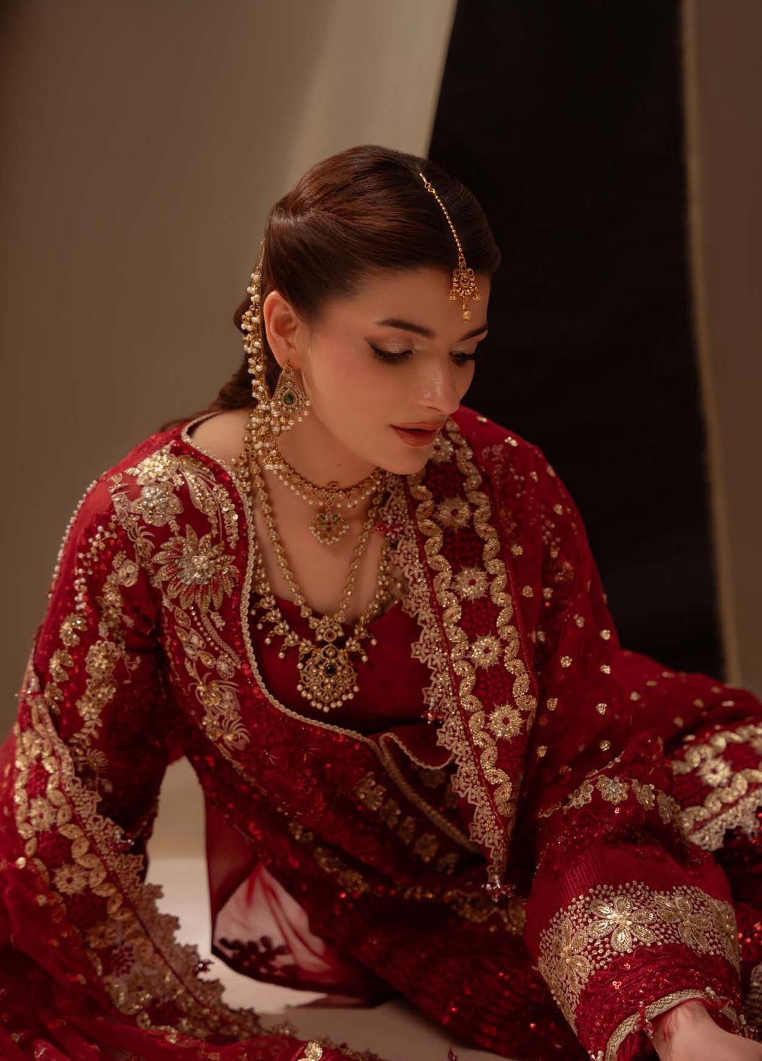 Ember by Aylin Unstitched Embroidered Organza 3 Piece Suit AY26UEW Amour - Wedding Collection