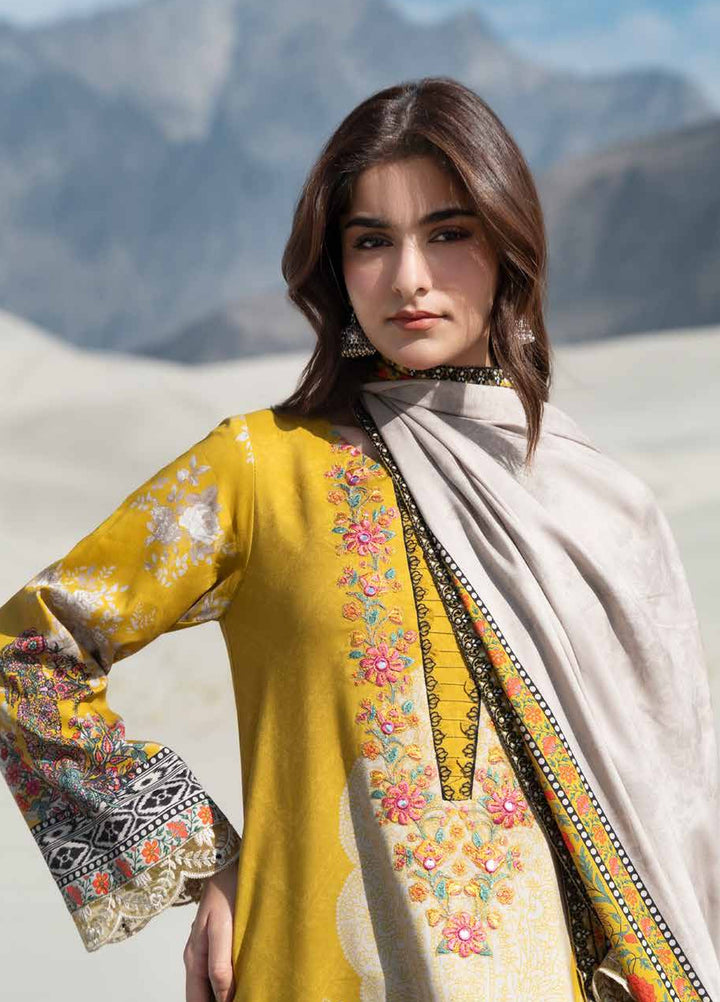 Aniiq by Charizma Unstitched Embroidered Linen 3 Piece Suit CHR26UAL ANW7-20 - Casual Collection