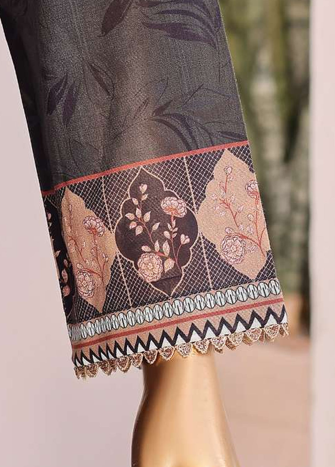 Satranga by HZ Textiles Unstitched Printed Lawn 3 Piece Suit HZ26USL SEC-1169 - Casual Collection