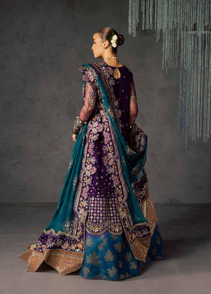 Muse Formal by Nureh Unstitched Embroidered Chiffon 3 Piece Suit NU26UMF NFM-06 - Wedding Collection