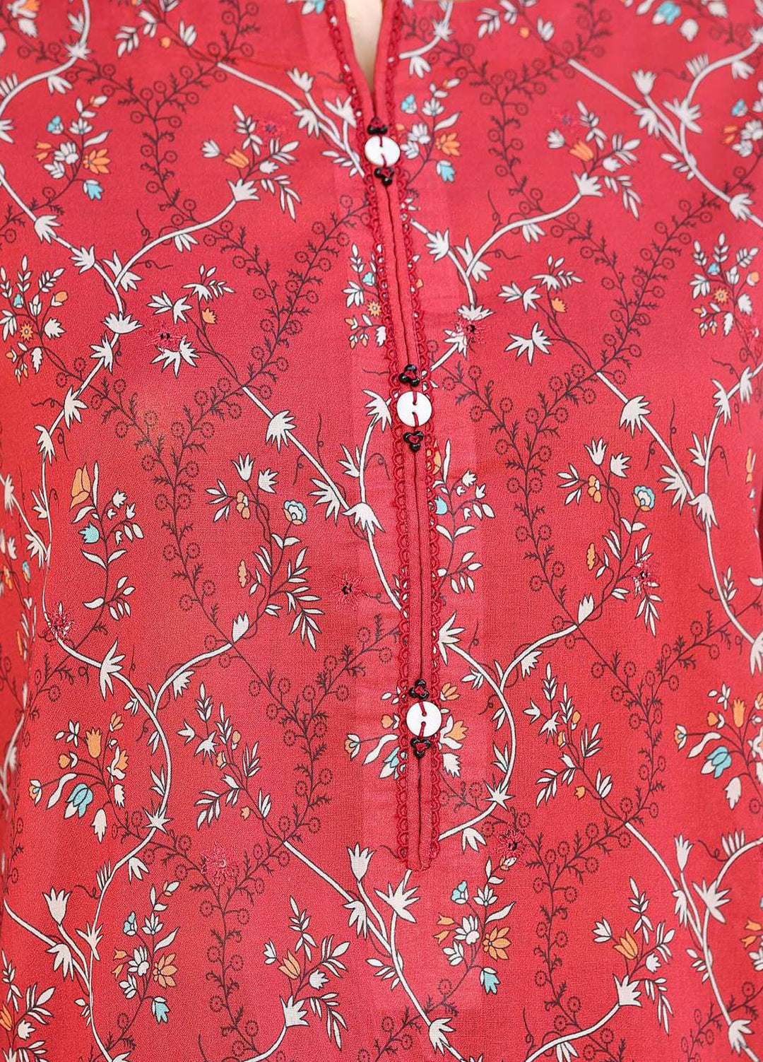 Satranga by HZ Textiles Unstitched Printed Lawn 3 Piece Suit HZ26USL SEC-1178 - Casual Collection