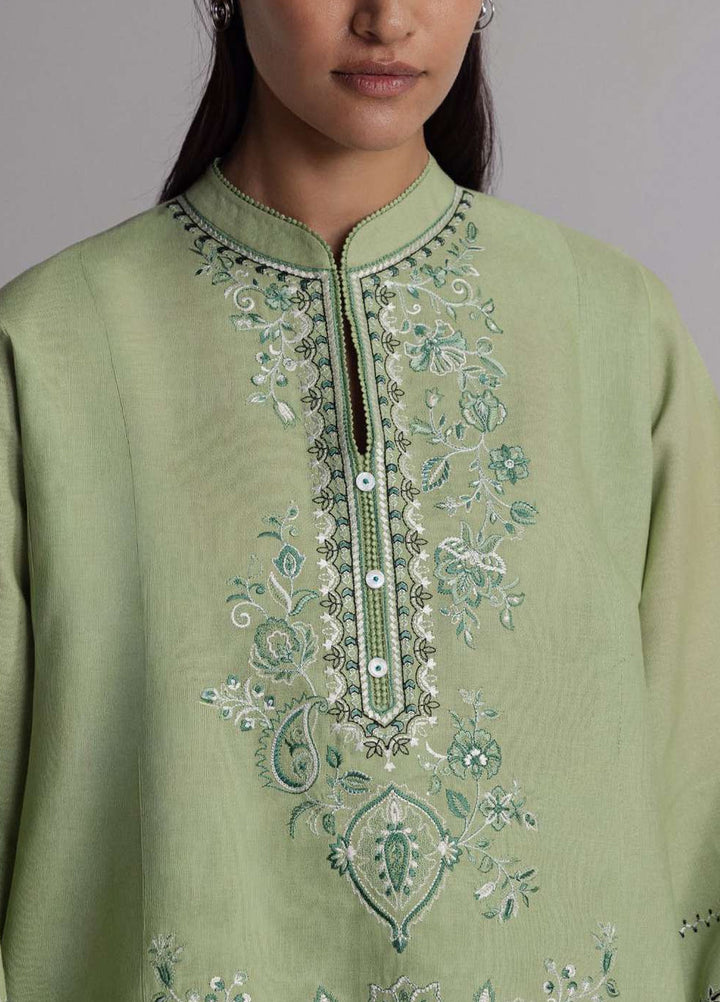 Coco by Zara Shahjahan Unstitched Khaddar 3 Piece Suit CZS26UKW NEELAM 4B - Winter Collection
