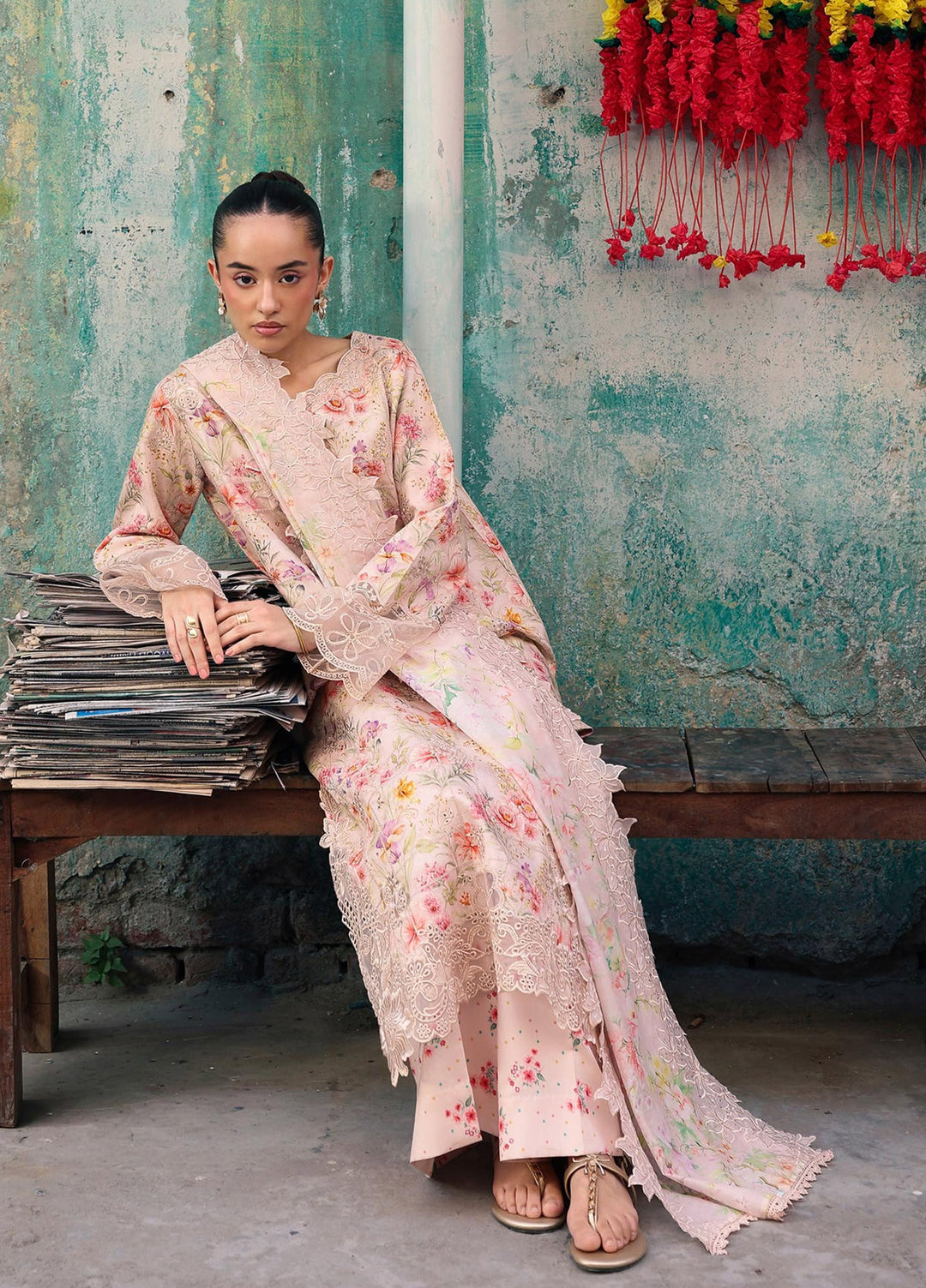 Nissa by RajBari Unstitched Embroidered Viscose 3 Piece Suit RB26UNV D-01 - Winter Collection