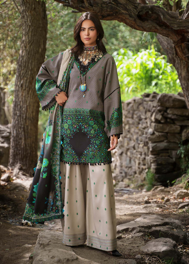 C Prints by Charizma Unstitched Printed Staple 3 Piece Suit CHR26ULP CPW6-05 - Casual Collection