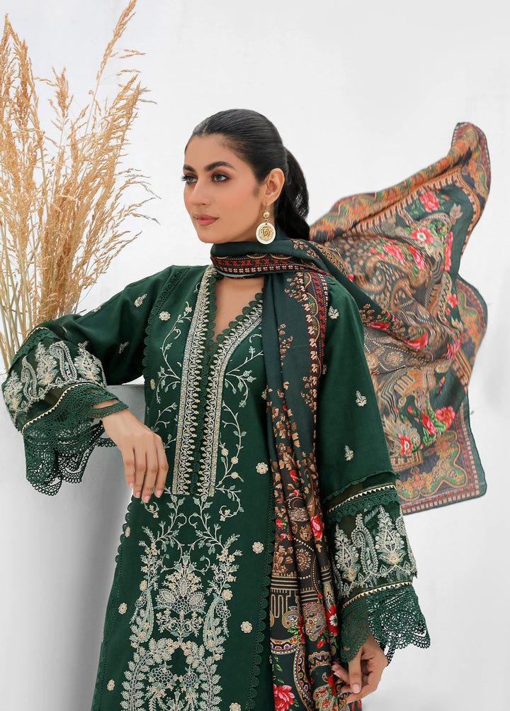 Chandan Nagri RTW Embroidered Khaddar 3 Piece Suit Nora - Winter Collection