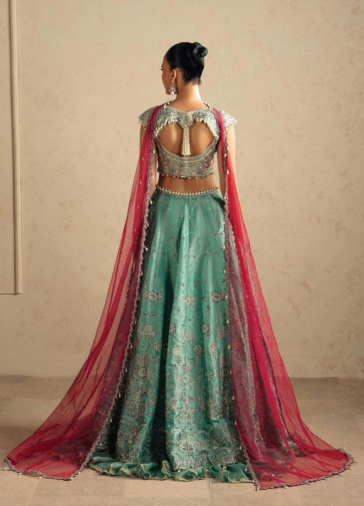 Luminara by Ayzel Unstitched Embroidered Zari Net 3 Piece Suit AAF26UWL AYAL AYZ-176 - Wedding Collection