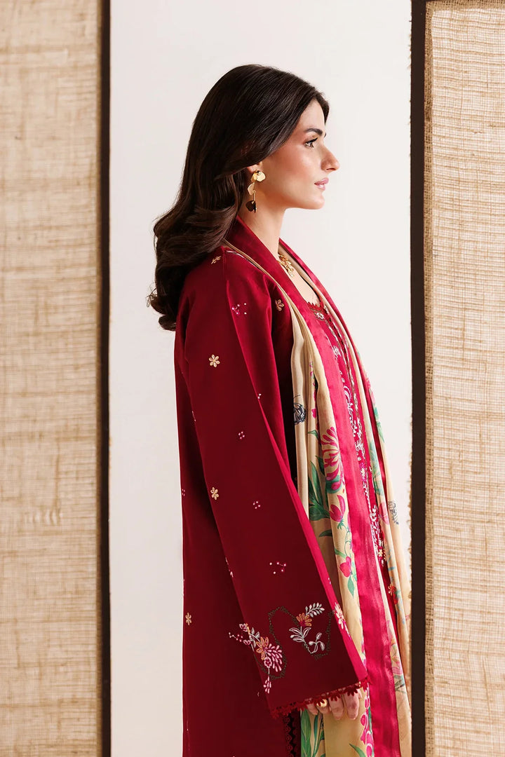Mistfall by Panache Apparel RTW Embroidered Cotton 3 Piece Suit sorelle Eid Collection