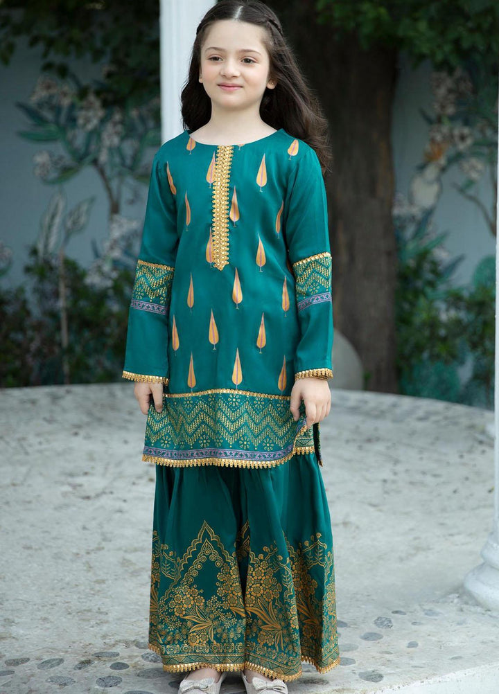 Garnet Clothing Lawn Fancy 2 Piece Suit for Girls -  MUNCHKIN