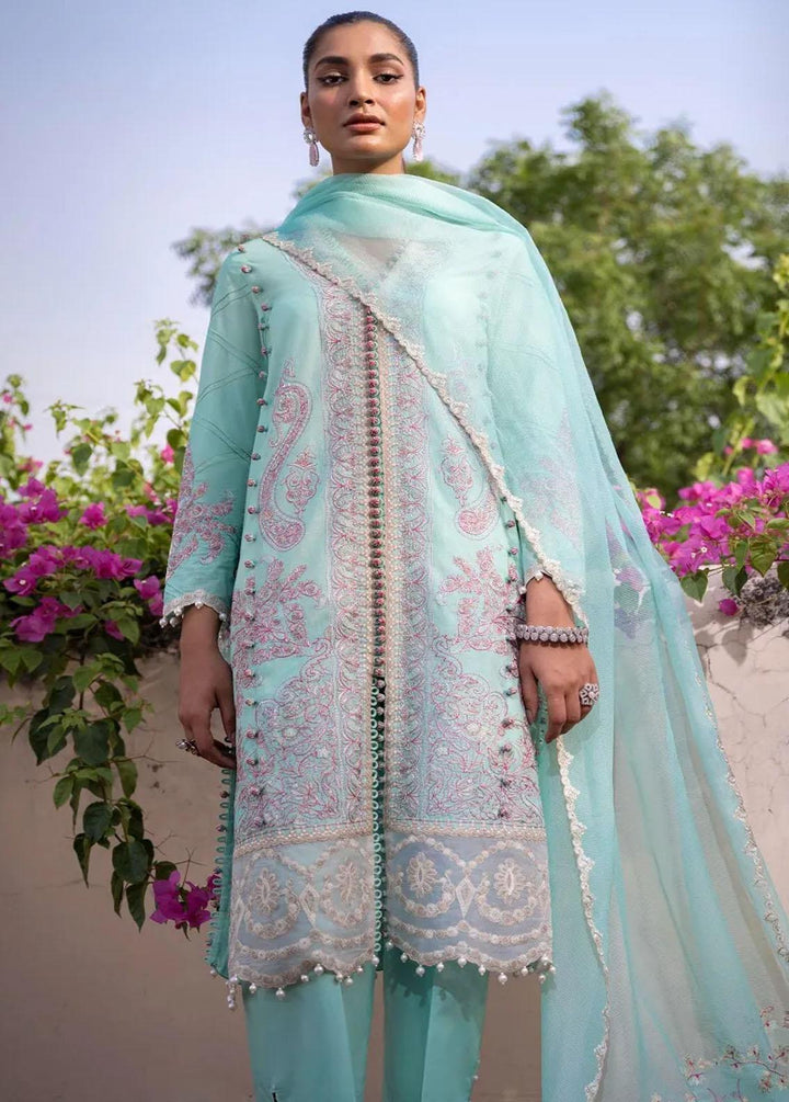 Muzlin By Sana Safinaz Embroidered Lawn Suits Unstitched 3 Piece SS23MZ 18B - Summer Collection