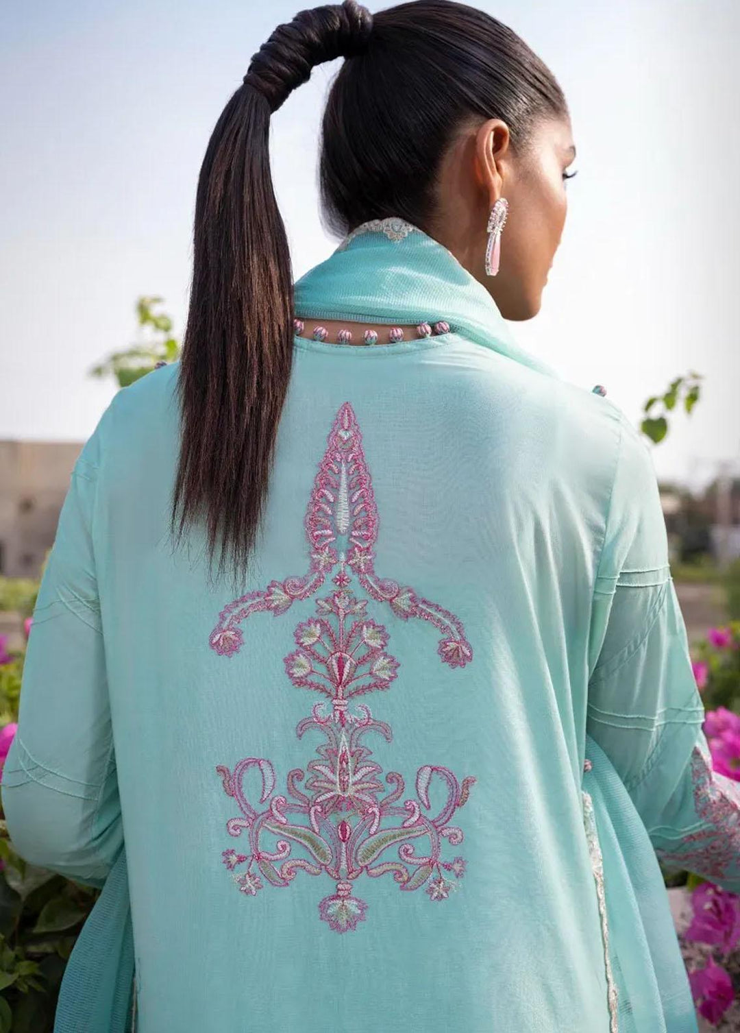 Muzlin By Sana Safinaz Embroidered Lawn Suits Unstitched 3 Piece SS23MZ 18B - Summer Collection