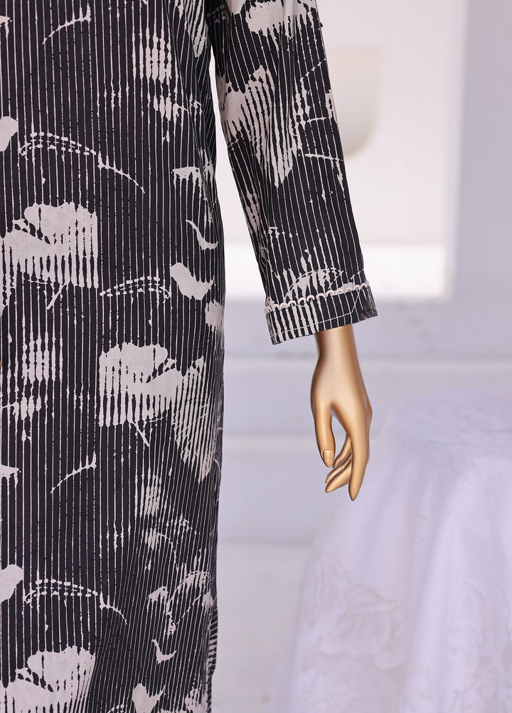 Hz Textiles Unstitched Printed Viscose Linen 3 Piece Suit HZ26ULW LW-5049 - Winter Collection