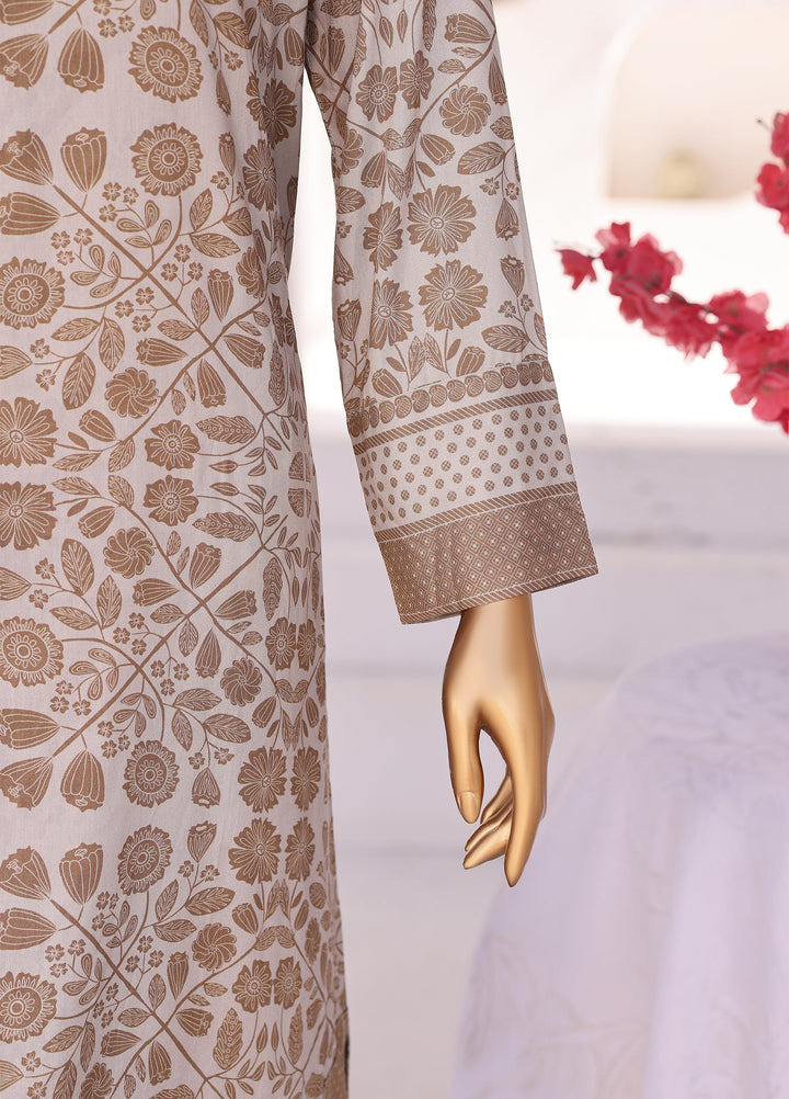 Hz Textiles Unstitched Printed Viscose Linen 3 Piece Suit HZ26ULW LW-5054 - Winter Collection