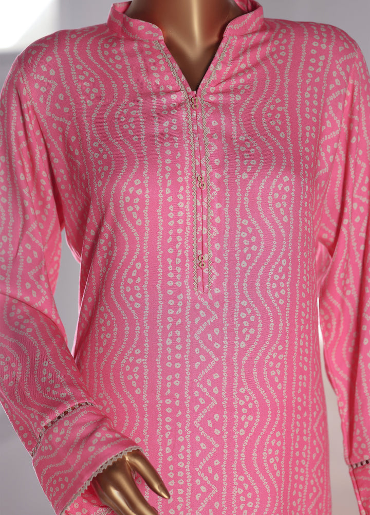 Hz Textiles Unstitched Printed Viscose Twill 3 Piece Suit HZ26UVT VT-5040 - Winter Collection