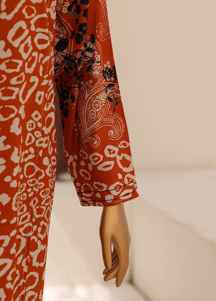Hz Textiles Unstitched Printed Viscose Linen 3 Piece Suit HZ26ULW LW-5063 - Winter Collection