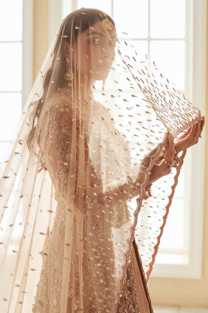 Elan Embroidered Organza Suits Unstitched 4 Piece EL23WF EC23-05 Ariana - Luxury Wedding Collection