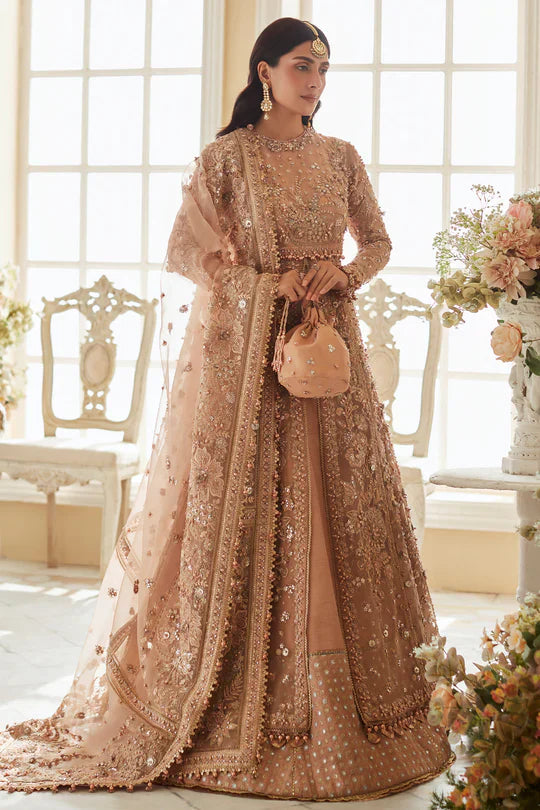 Elan Embroidered Organza Suits Unstitched 4 Piece EL23WF EC23-05 Ariana - Luxury Wedding Collection
