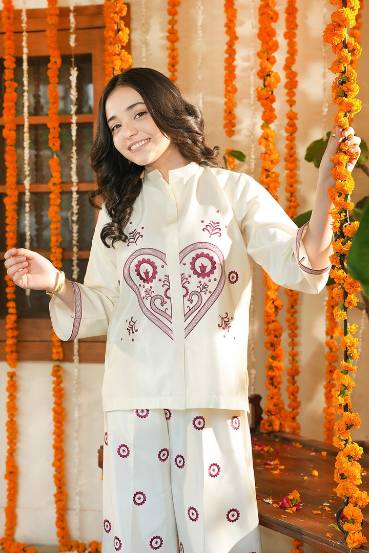 Noore Eid by Panache Girls RTW Embroidered Lawn 2 Piece Suit Zelina - Eid Collection