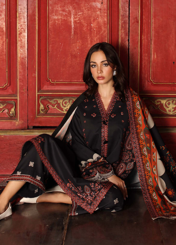 Aniiq by Charizma Unstitched Embroidered Linen 3 Piece Suit CHR26ULA ANW7-02 - Casual Collection