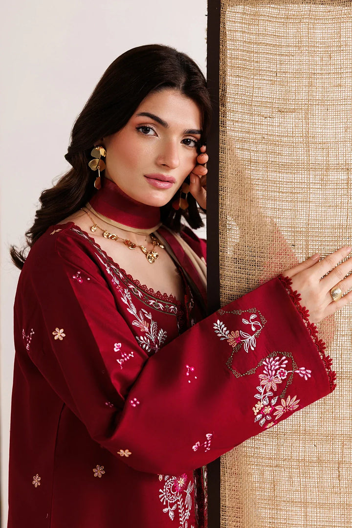 Mistfall by Panache Apparel RTW Embroidered Cotton 3 Piece Suit sorelle Eid Collection