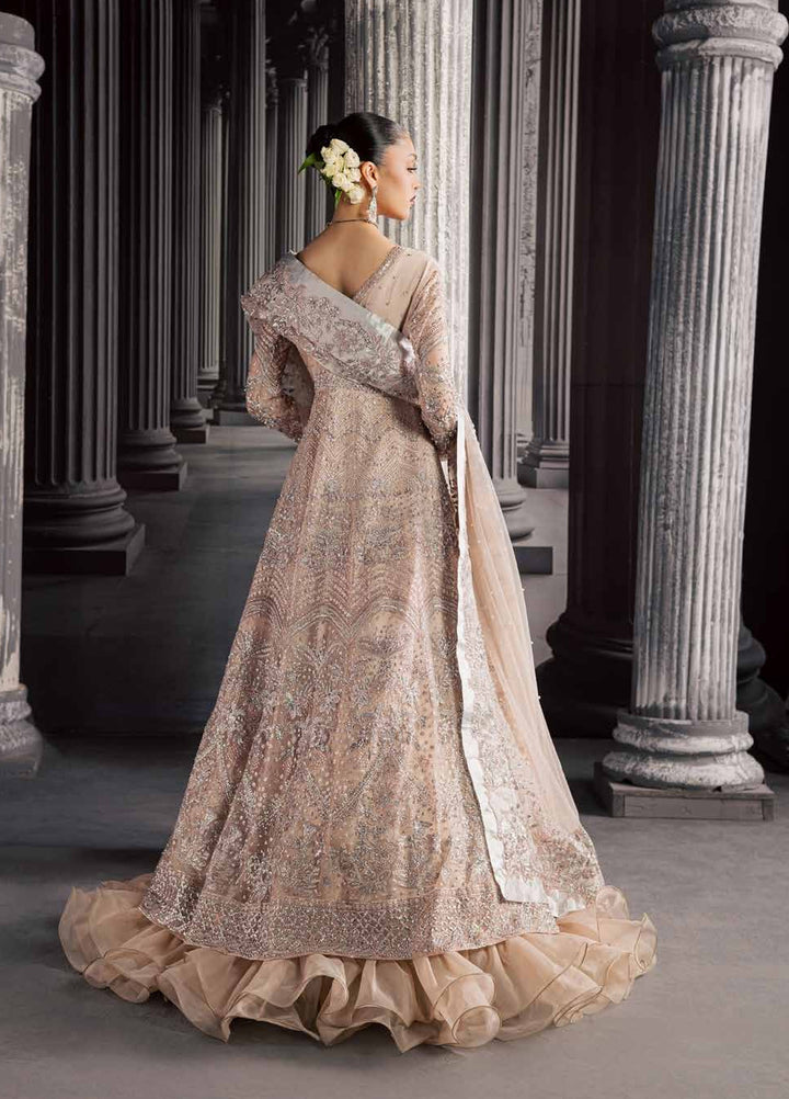 Muse Formal by Nureh Unstitched Embroidered Net 3 Piece Suit NU26UMF NFM-04 - Wedding Collection