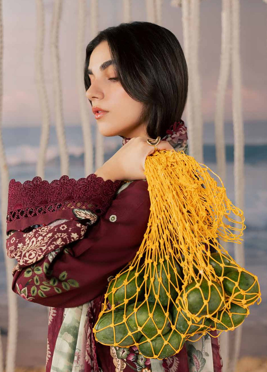 Daily Delights by Nureh Unstitched Embroidered Viscose Slub 3 Piece Suit NU26UDD DD-40 - Casual Collection