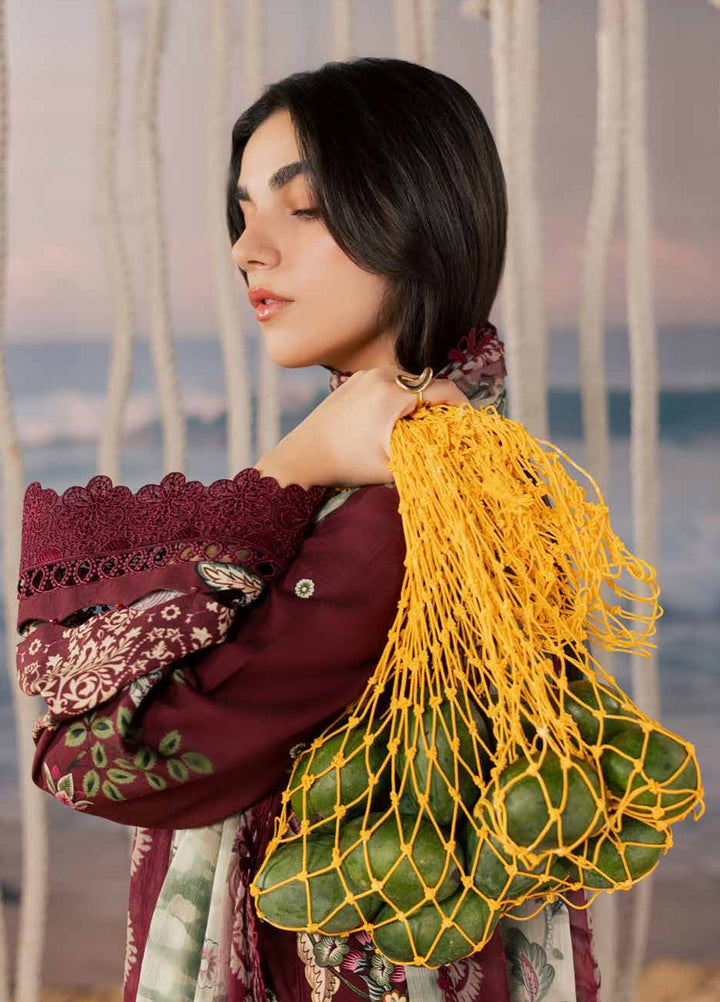 Daily Delights by Nureh Unstitched Embroidered Viscose Slub 3 Piece Suit NU26UDD DD-40 - Casual Collection