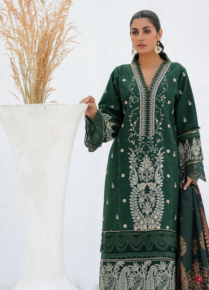 Chandan Nagri RTW Embroidered Khaddar 3 Piece Suit Nora - Winter Collection