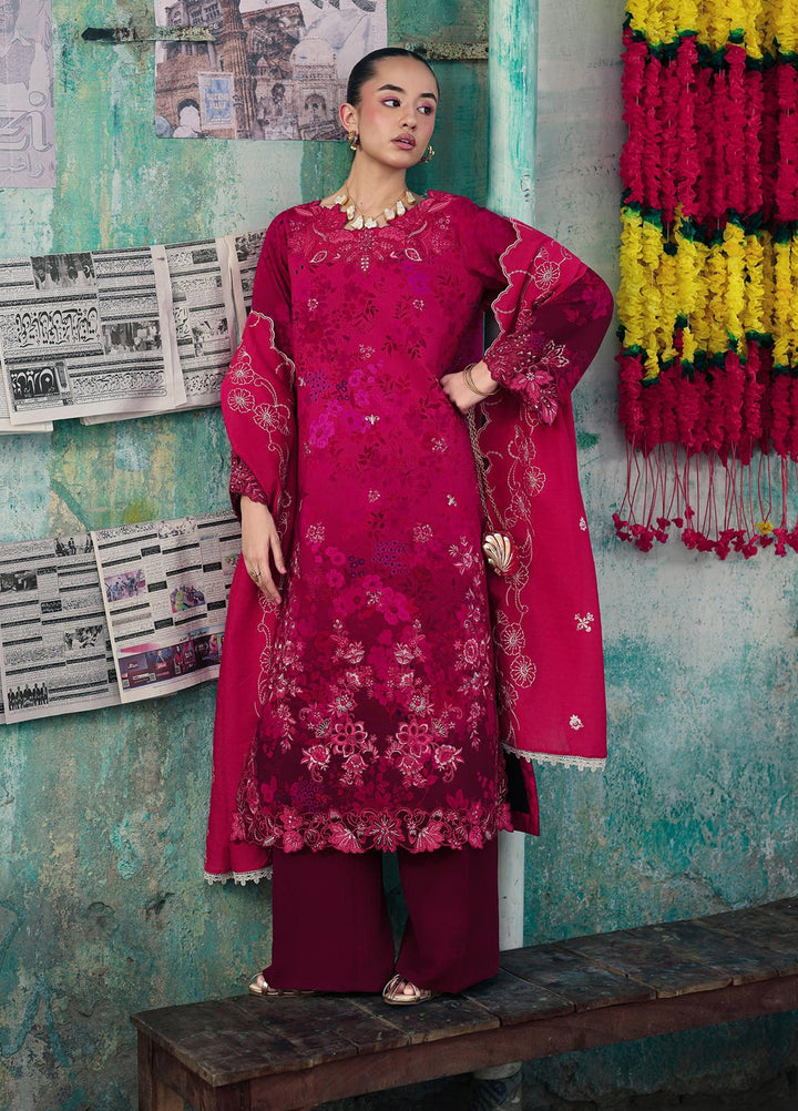 Nissa by RajBari Unstitched Embroidered Viscose 3 Piece Suit RB26UNV D-05 - Winter Collection