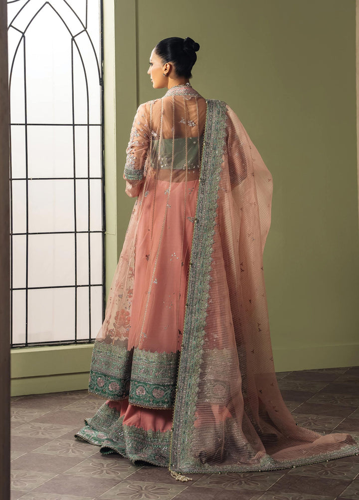 Luminara by Ayzel Unstitched Embroidered Net 3 Piece Suit AAF26UWL Lunal AYZ-171 - Wedding Collection
