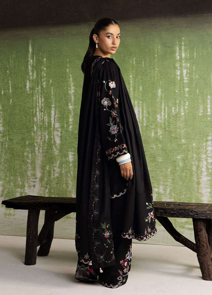 Coco by Zara Shahjahan Unstitched Khaddar 3 Piece Suit CZS26UKW NAIRANG 8A - Winter Collection