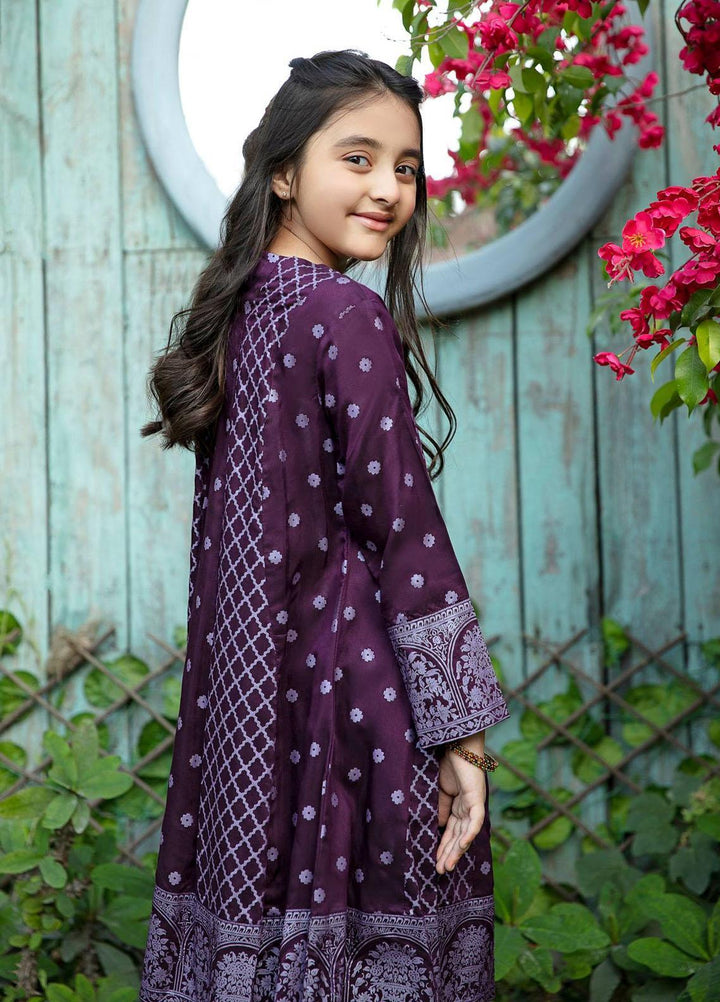 Garnet Clothing Lawn Fancy Girls 2 Piece Suit -  SAGE