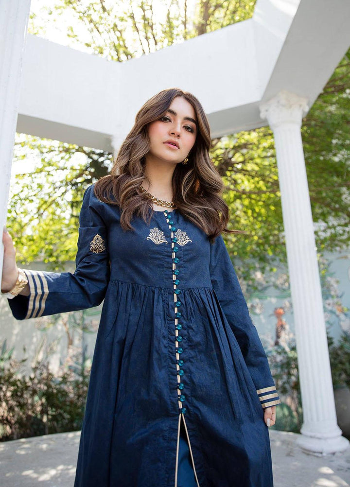Garnet Clothing Screen Printed Lawn Stitched 3 Piece Suit TAABIR