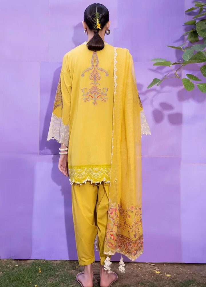 Muzlin By Sana Safinaz Embroidered Lawn Suits Unstitched 3 Piece SS23MZ 18A - Summer Collection