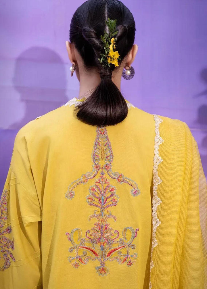 Muzlin By Sana Safinaz Embroidered Lawn Suits Unstitched 3 Piece SS23MZ 18A - Summer Collection