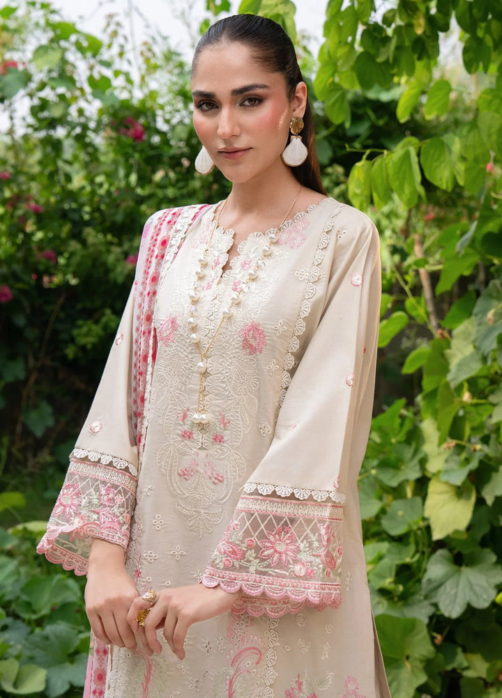 Chandan Nagri RTW Embroidered Lawn 3 Piece Suit Eclipse-Veil - Casual Collection