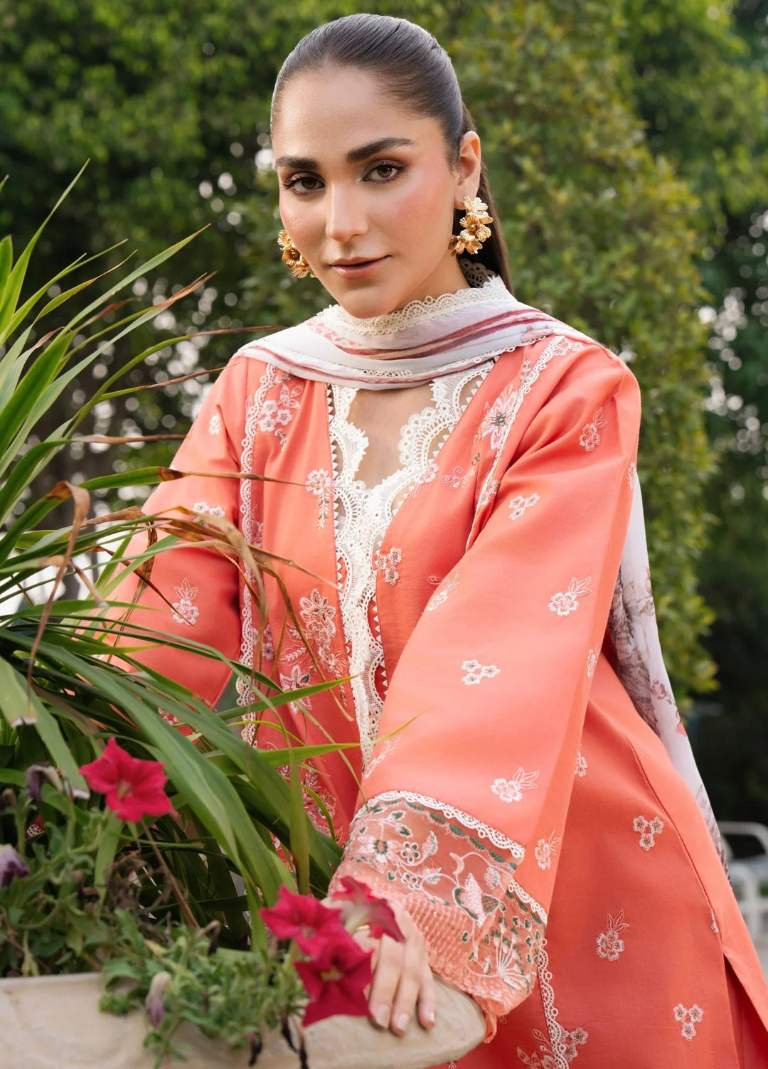 Chandan Nagri RTW Embroidered Lawn 3 Piece Suit Elina-Aura - Casual Collection