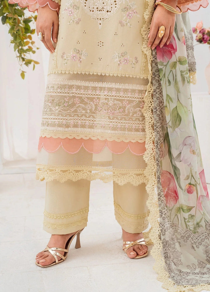 Chandan Nagri RTW Embroidered Lawn 3 Piece Suit Elnaz - Casual Collection