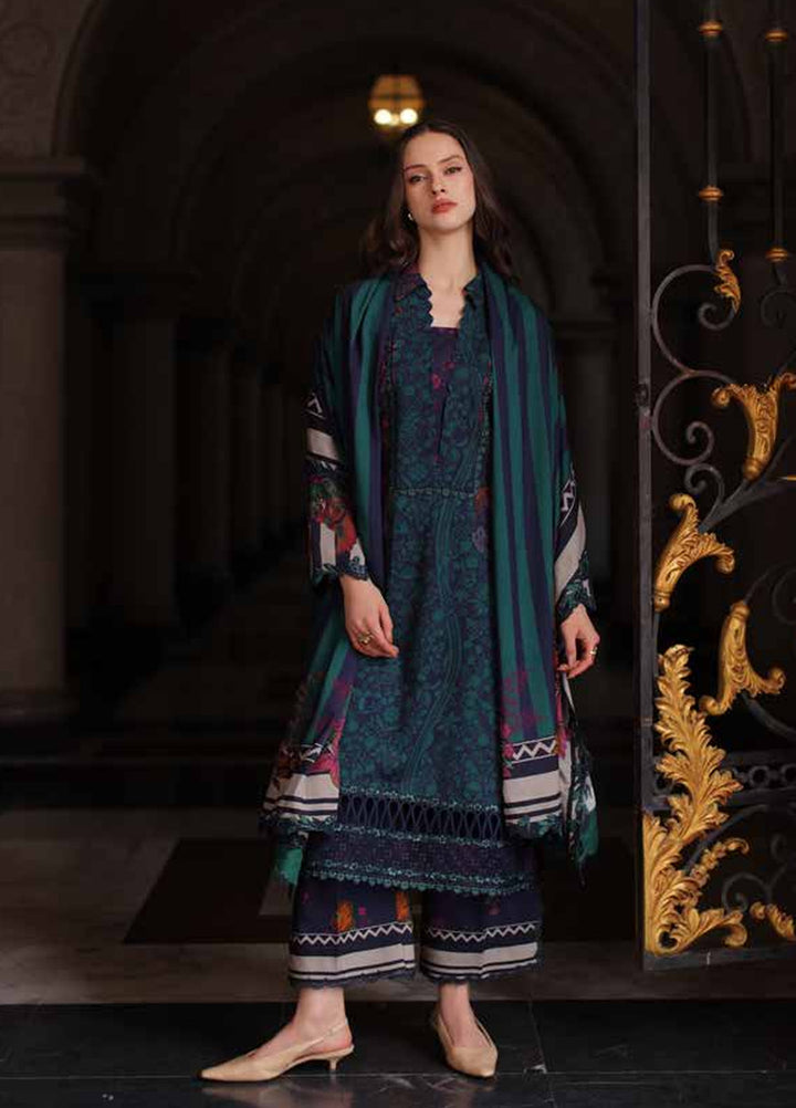 Aniiq by Charizma Unstitched Embroidered Linen 3 Piece Suit CHR26UAL ANW7-17 - Casual Collection