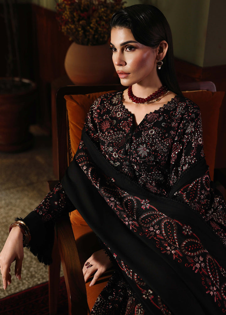 Nureh Exclusive Unstitched Embroidered Marina 3 Piece Suit NU26UEM NE-281 - Festive Collection
