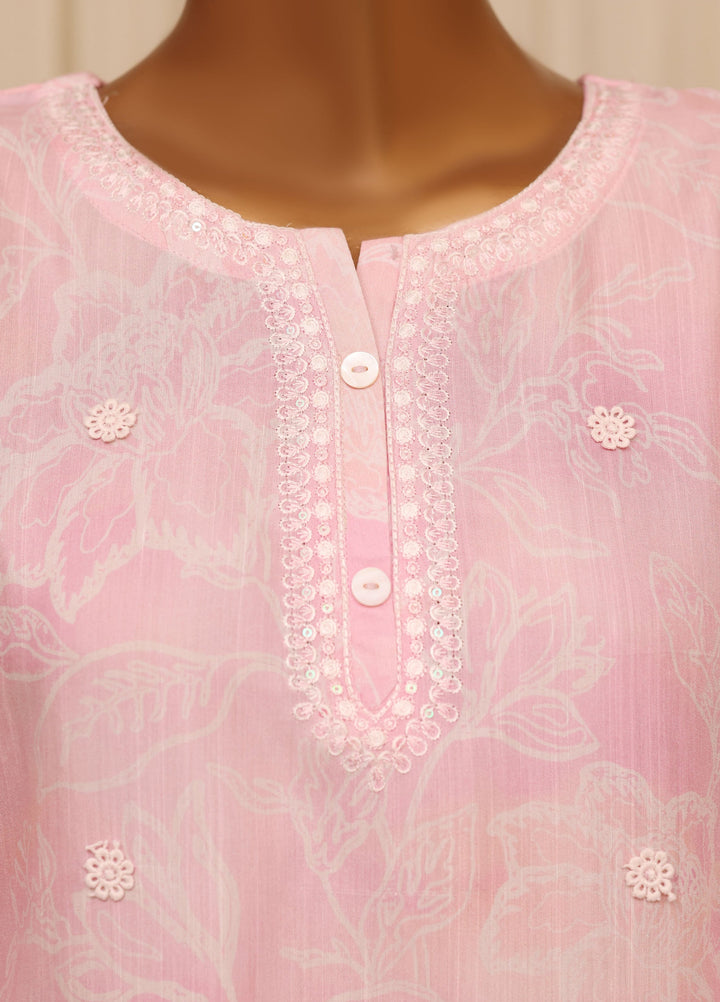Majestic by HZ Textiles RTW Embroidered Raw Silk 3 Piece Suit HZ26RSM Blossom XRPE-3P-001 - Casual Collection