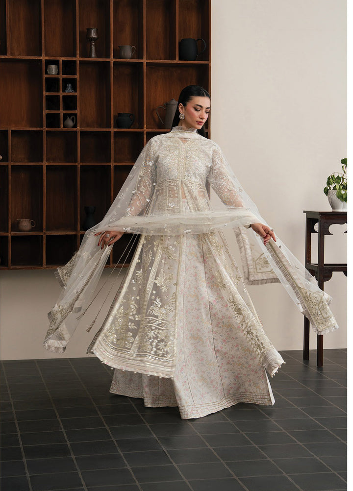 Kalani by Xenia Formals Unstitched Embroidered Net 3 Piece Suit XE26UKW 07-Liore - Wedding Collection