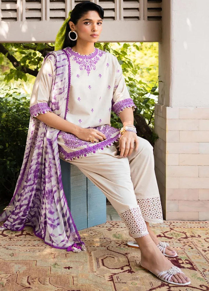 Muzlin By Sana Safinaz Embroidered Lawn Suits Unstitched 3 Piece SS23MZ 17B - Summer Collection