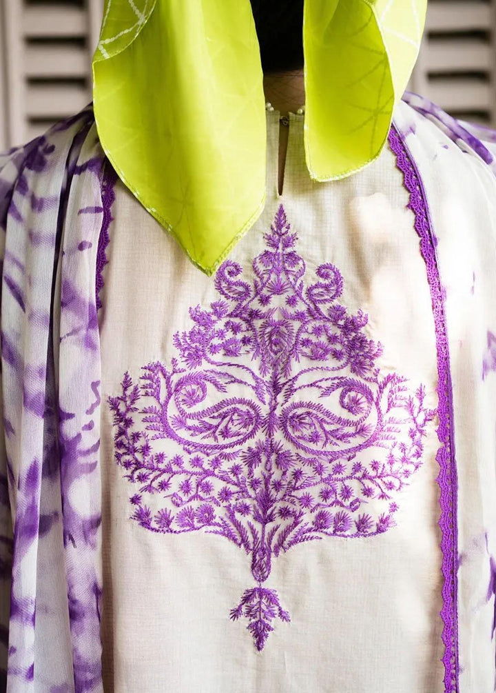 Muzlin By Sana Safinaz Embroidered Lawn Suits Unstitched 3 Piece SS23MZ 17B - Summer Collection